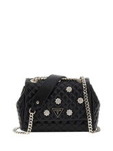 GUESS 1 USCITA Guess Everlee Convertible Xbody Flap Donna Nero BLACK